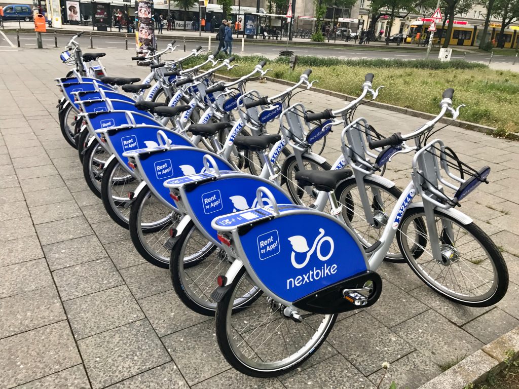 Nextbike in Berlin angekommen
