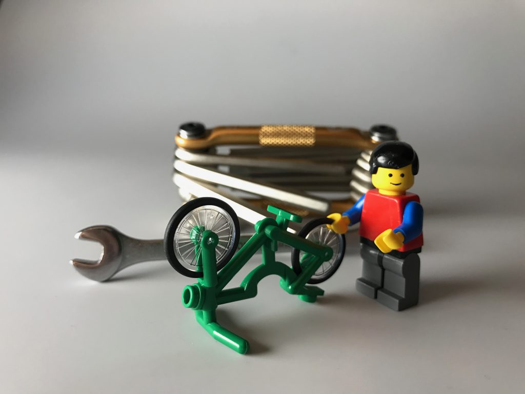 Fahrradreparatur