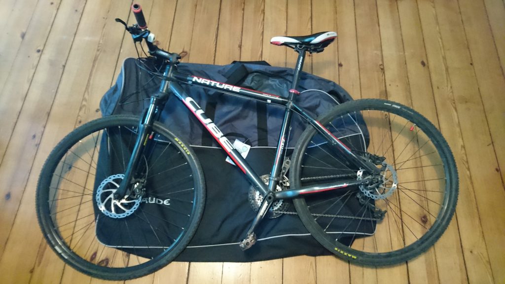 Test Transporttasche Big Bike Bag von Vaude velominate