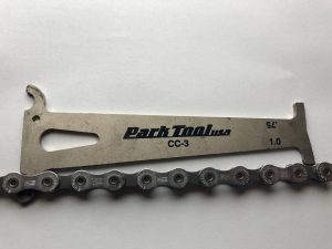 Verschleißmessung neue Kette